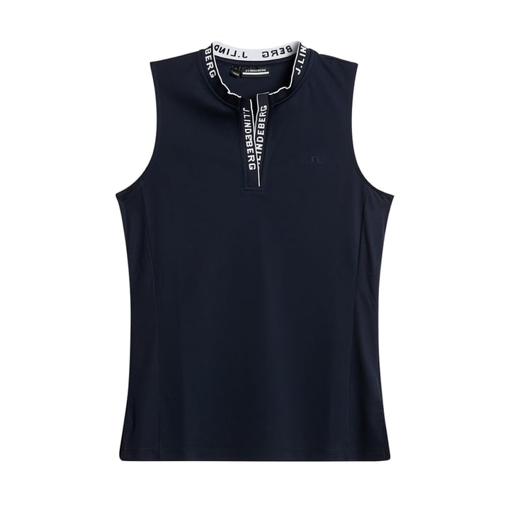 Leya Sleeveless Top Blå J.Lindeberg