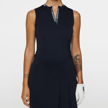 Leya Sleeveless Top Blå J.Lindeberg