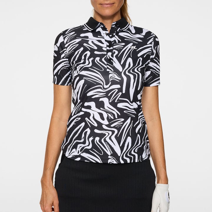 Georgia Print Polo J.Lindeberg