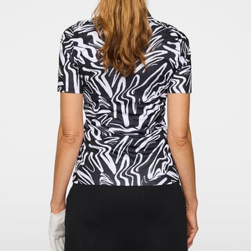 Georgia Print Polo J.Lindeberg