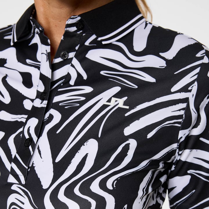 Georgia Print Polo J.Lindeberg