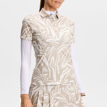 Georgia Print Polo J.Lindeberg