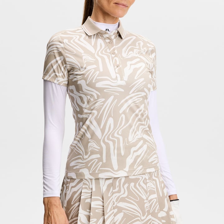 Georgia Print Polo J.Lindeberg