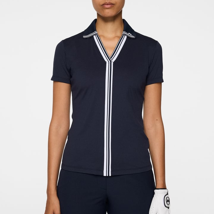 Evia Polo Blå J.Lindeberg