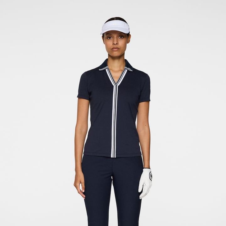 Evia Polo Blå J.Lindeberg