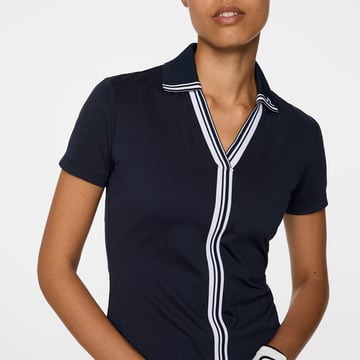 Evia Polo Blå J.Lindeberg