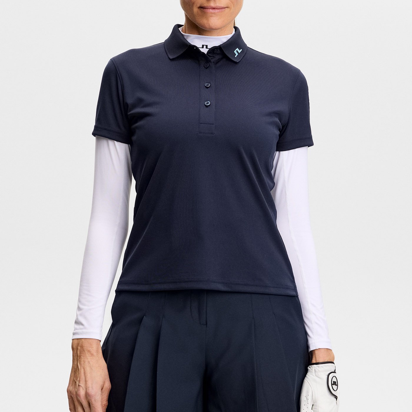 Tour Tech Polo Ltd Blue J.Lindeberg
