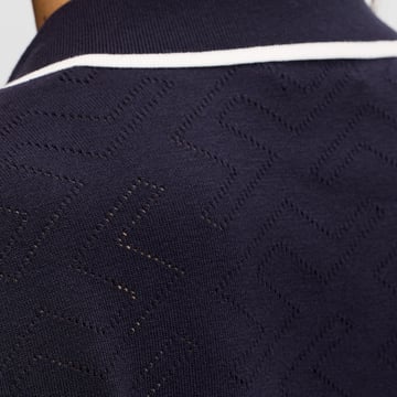 Malva Knitted Polo Shirt Blue J.Lindeberg