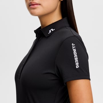 Tour Tech Polo Black J.Lindeberg