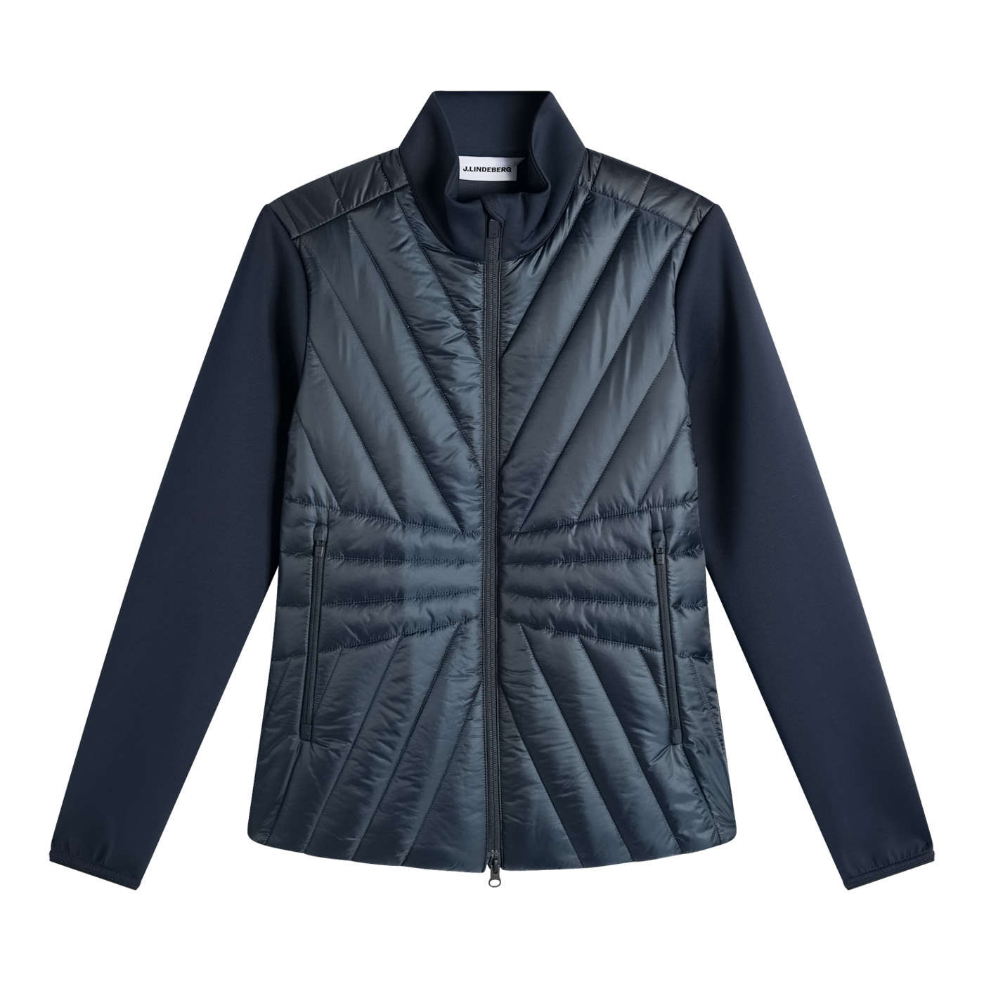 Holma Quilt Hybrid Jacket Blau