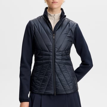 Holma Quilt Hybrid Jacket Blå J.Lindeberg