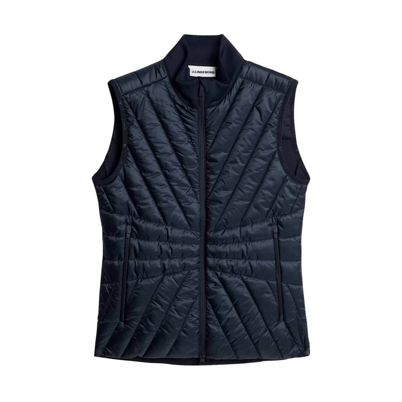 Holma Quilt Hybrid Vest Blau