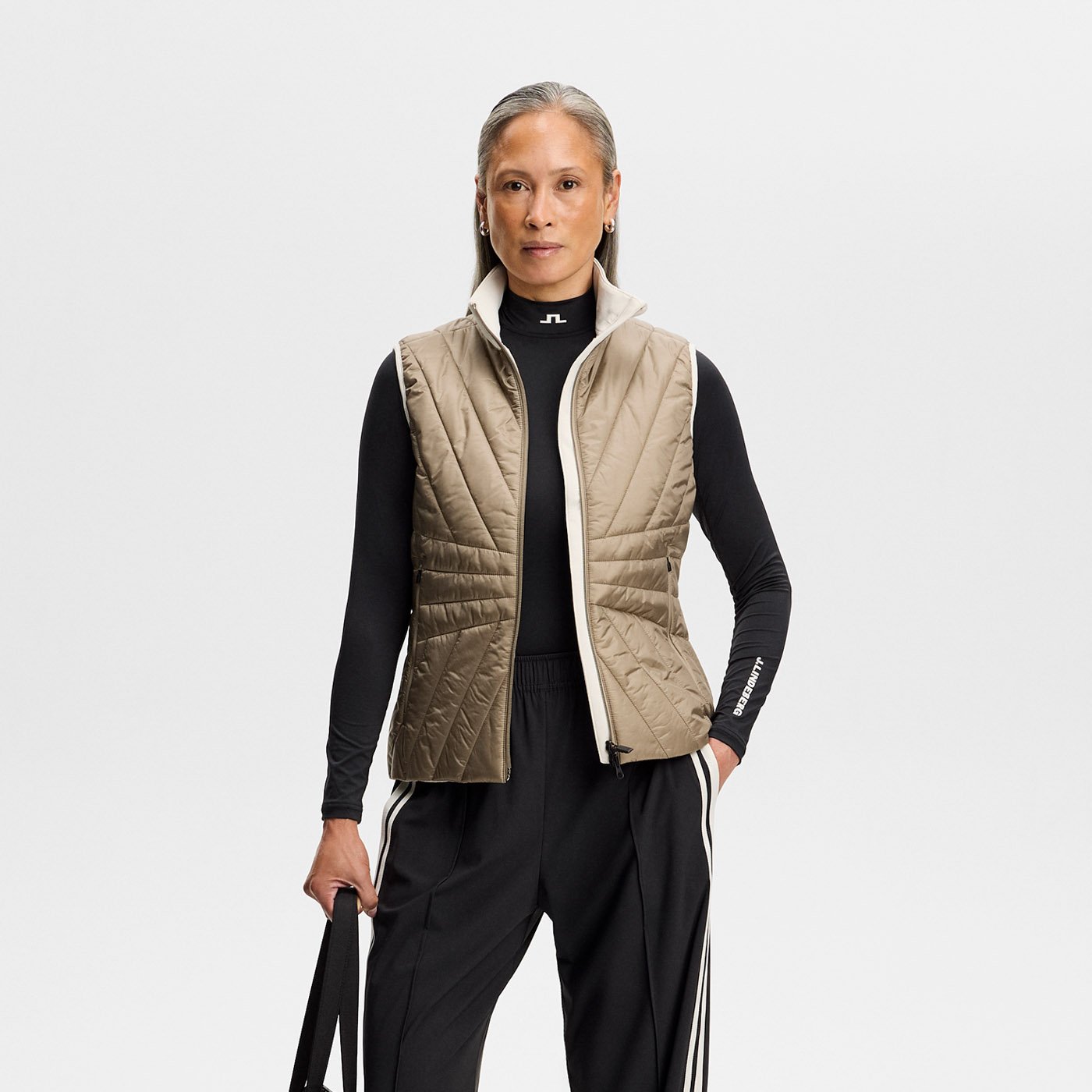 Holma Quilt Hybrid Vest J.Lindeberg Holma Quilt Hybrid Vest J.Lindeberg