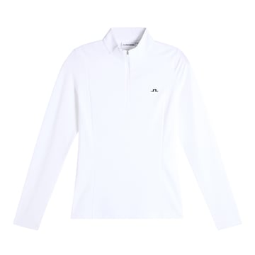 Cindy Quarter Zip Mid Layer Vit J.Lindeberg