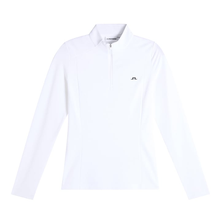 Cindy Quarter Zip Mid Layer Vit J.Lindeberg