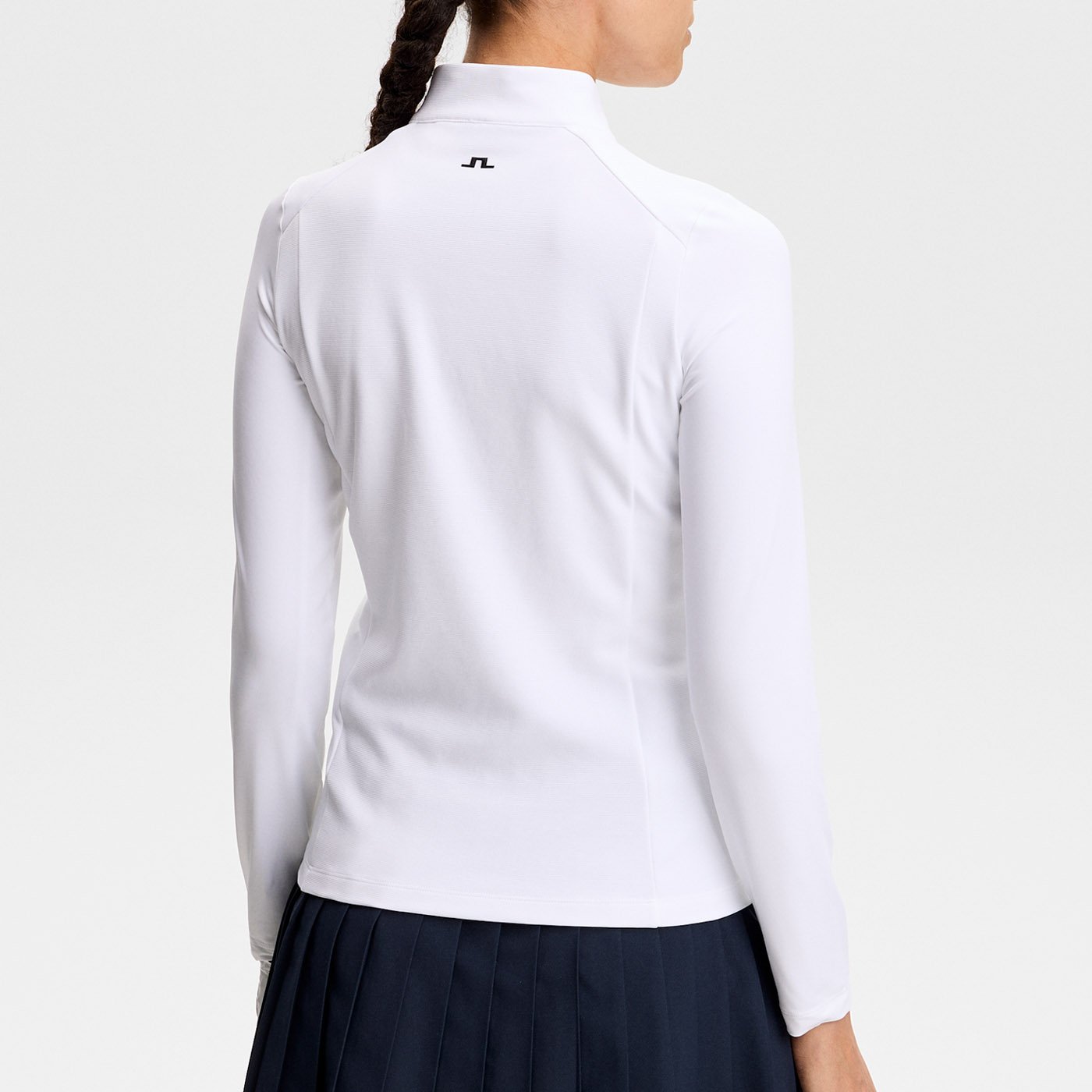 Cindy Quarter Zip Mid Layer Vit J.Lindeberg