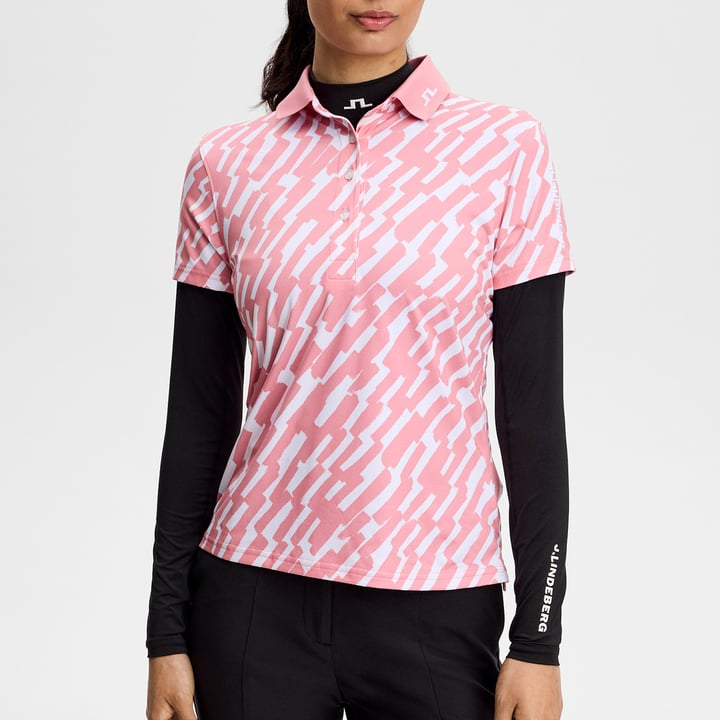 Tour Tech Print Polo J.Lindeberg