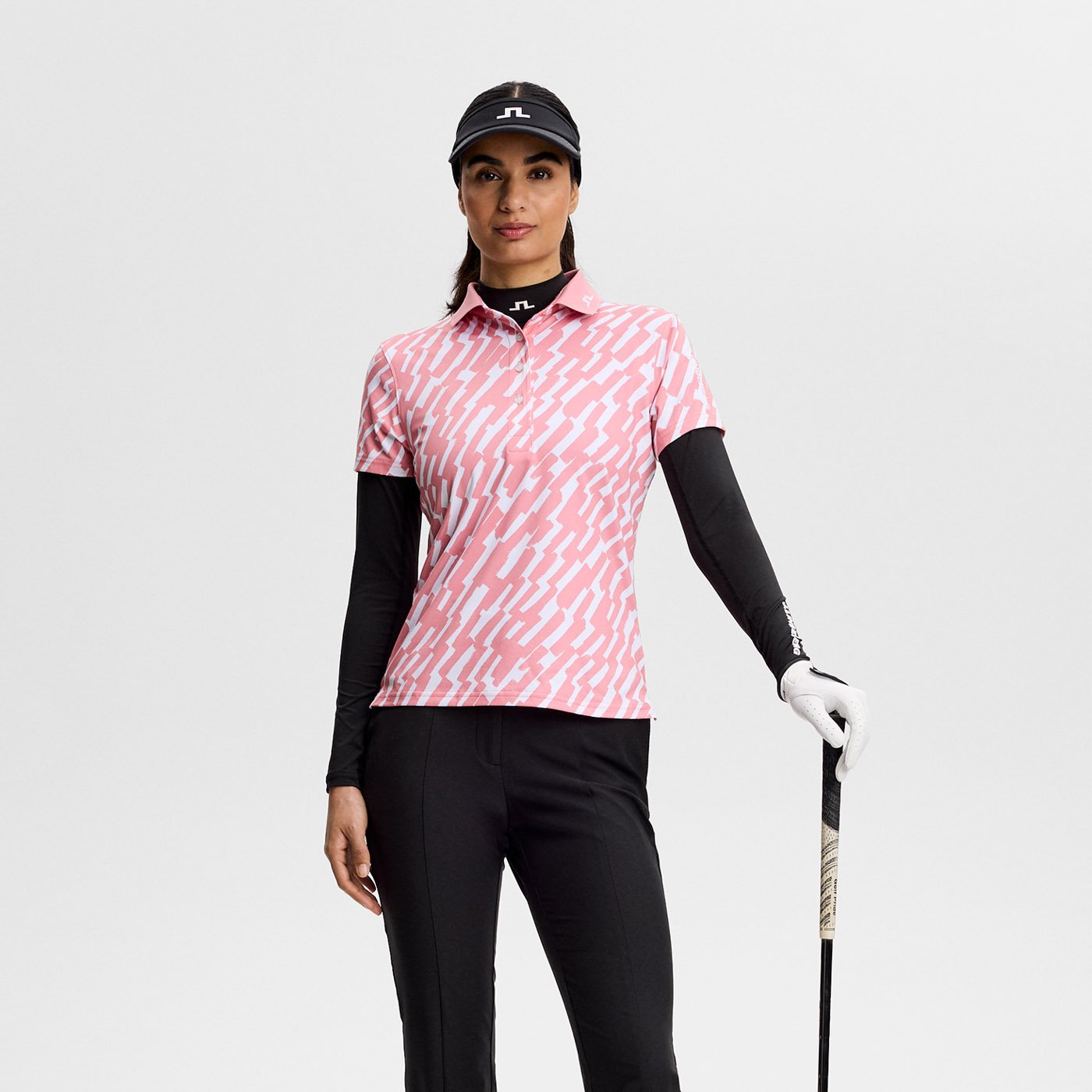 Tour Tech Print Polo J.Lindeberg