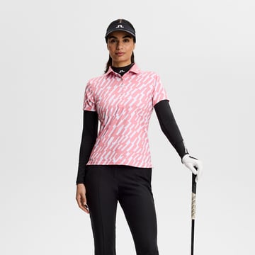 Tour Tech Print Polo J.Lindeberg