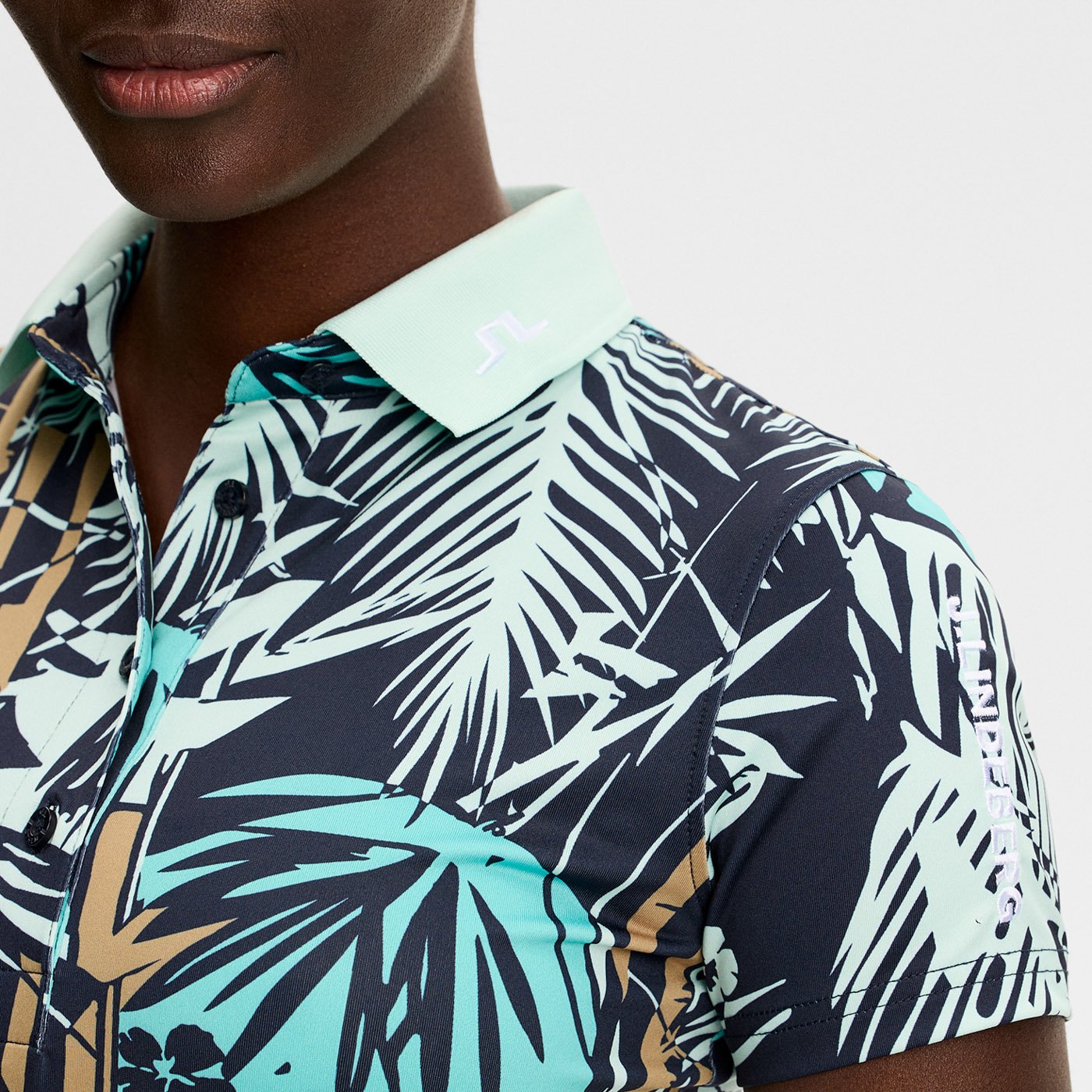Tour Tech Print Polo J.Lindeberg