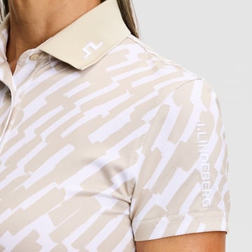 Tour Tech Print Polo J.Lindeberg