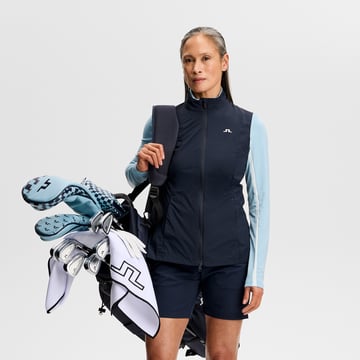 Thorine Wind Vest Blå J.Lindeberg