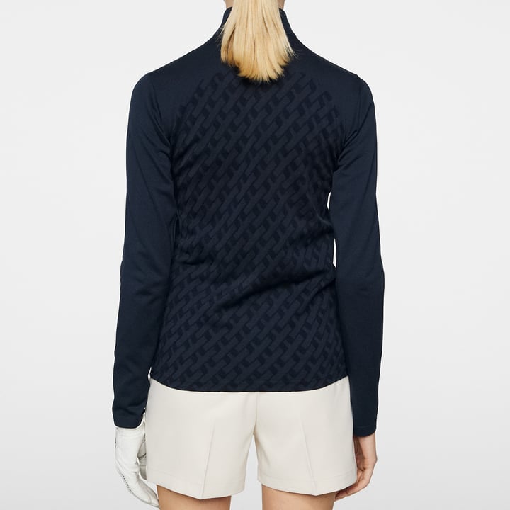 Nancy Seamless Mid Layer Blå J.Lindeberg