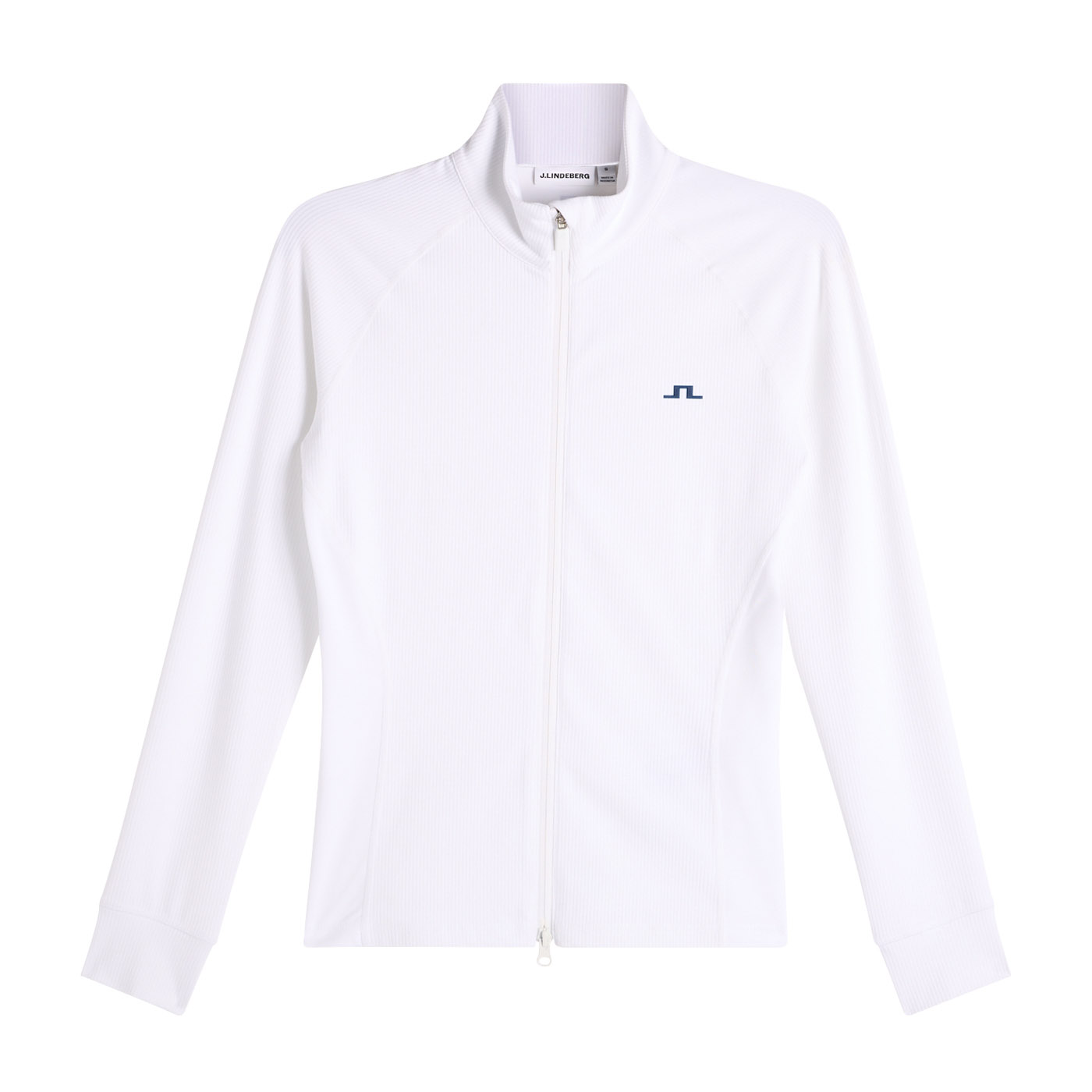 Mel Rib Mid Layer Weiß