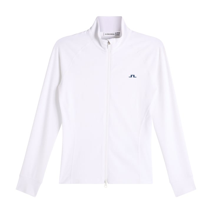 Mel Rib Mid Layer Vit J.Lindeberg