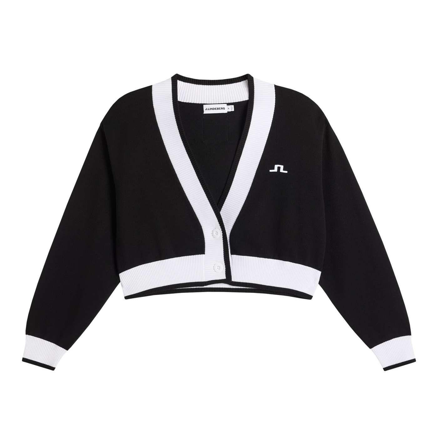 30Y Nicole Cropped Cardigan Schwarz