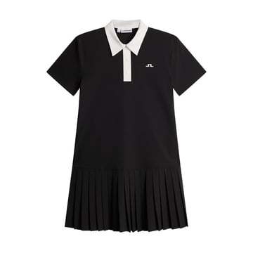 30Y Grace Pleated Dress Svart J.Lindeberg