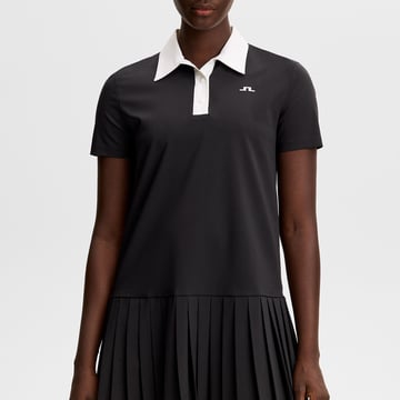 30Y Grace Pleated Dress Svart J.Lindeberg