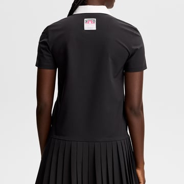 30Y Grace Pleated Dress Svart J.Lindeberg