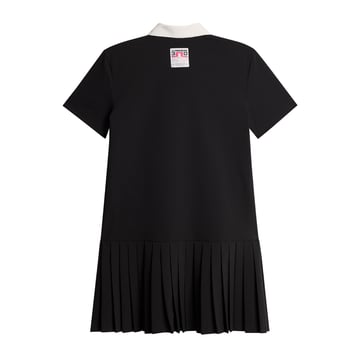 30Y Grace Pleated Dress Svart J.Lindeberg