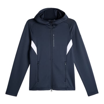 Selena Full Zip Hood Blå J.Lindeberg