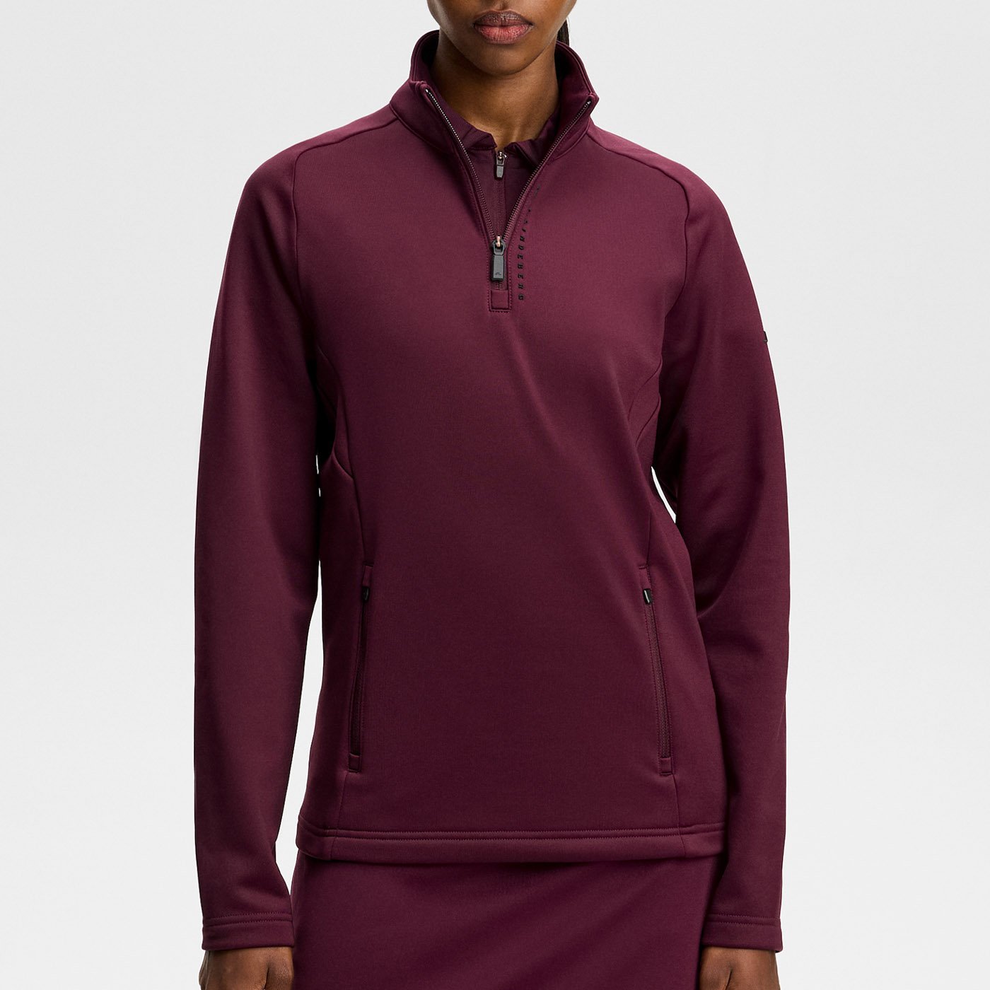 Selena Quarter Zip Mid Layer J.Lindeberg