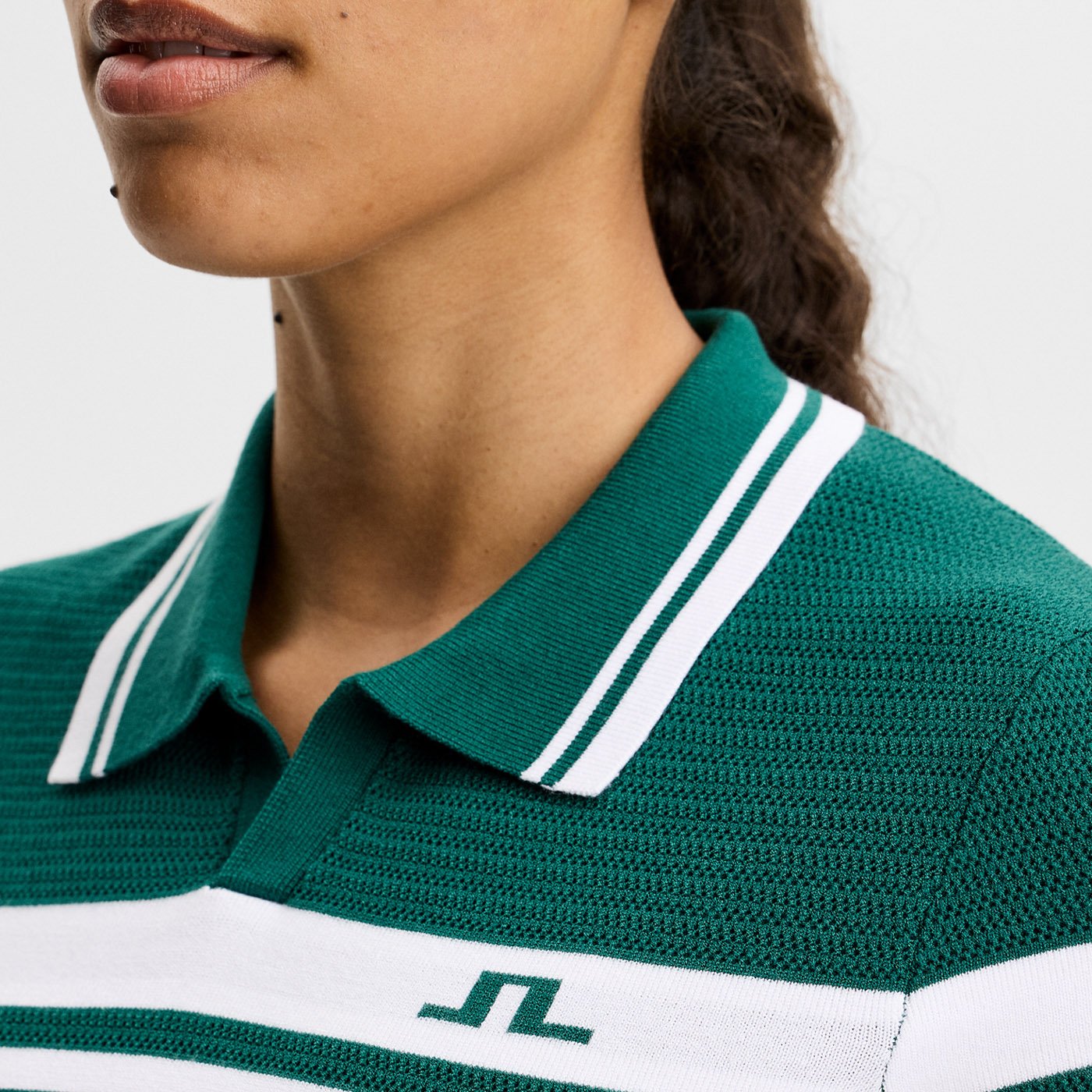 Athena Knit Polo J.Lindeberg Athena Knit Polo J.Lindeberg