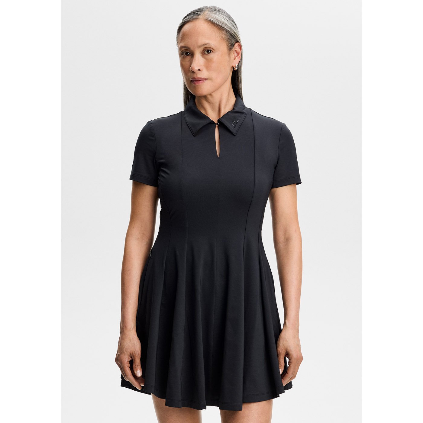 Kura Dress Svart J.Lindeberg Kura Dress Svart J.Lindeberg