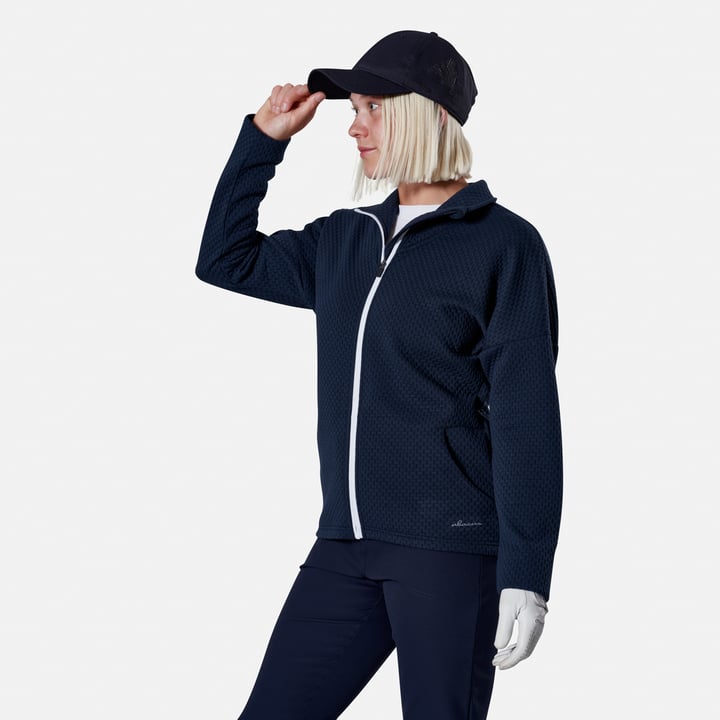 W Sunningdale Fullzip Blå Abacus W Sunningdale Fullzip Blå Abacus