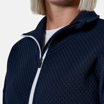 W Sunningdale Fullzip Blau Abacus