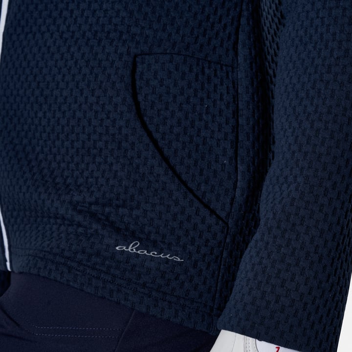 W Sunningdale Fullzip Blå Abacus W Sunningdale Fullzip Blå Abacus