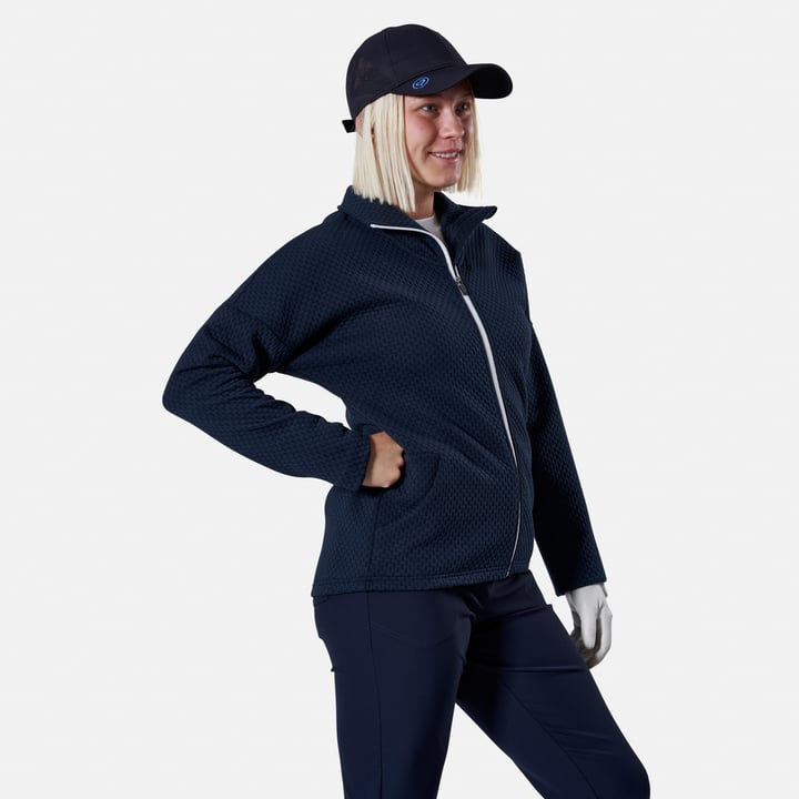 W Sunningdale Fullzip Blå Abacus W Sunningdale Fullzip Blå Abacus