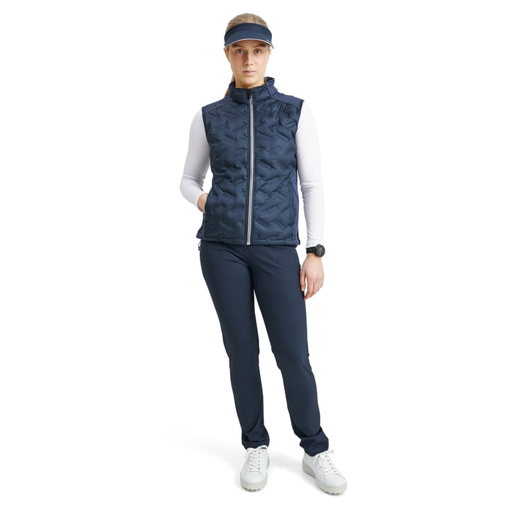 W Elgin Hybrid Vest Blå Abacus