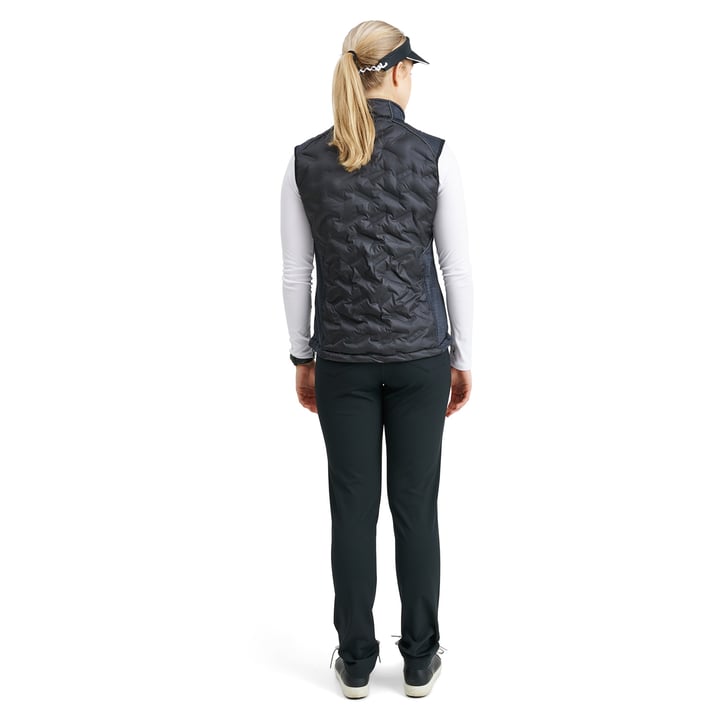 W Elgin Hybrid Vest Svart Abacus