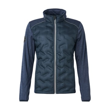W Elgin Hybrid Jacket Blå Abacus