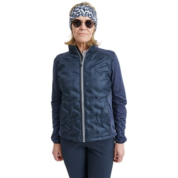 W Elgin Hybrid Jacket Blå Abacus
