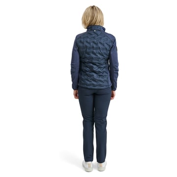 W Elgin Hybrid Jacket Blå Abacus