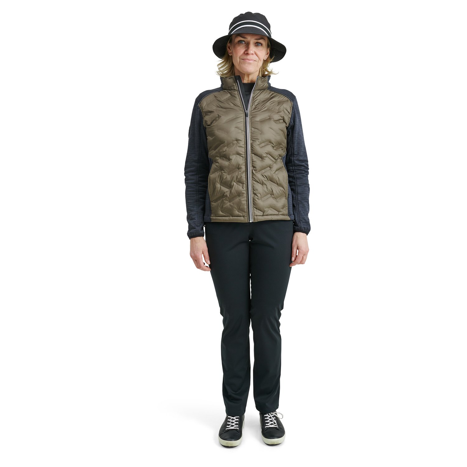 W Elgin Hybrid Jacket Grön