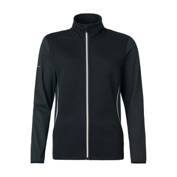W Scramble Fullzip Fleece Svart Abacus