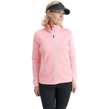 W Scramble Fullzip Fleece Rosa Abacus